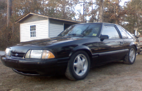 Black 93 Mustang
