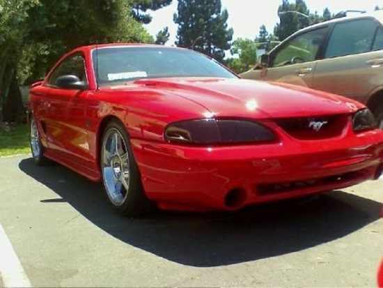 1994 Rio Red Mustang GT
