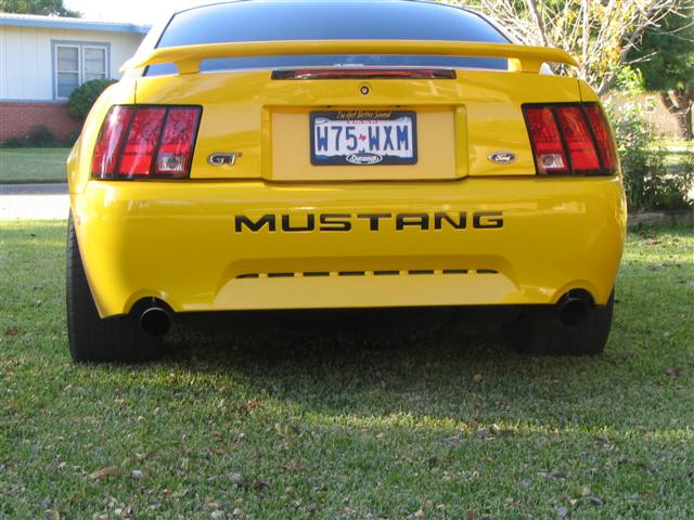 Yellow Mustang 