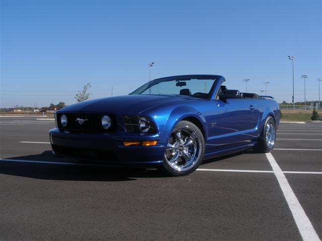 Vista Blue Mustang