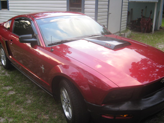 2007 Candy Apple Red Mustang V6 3
