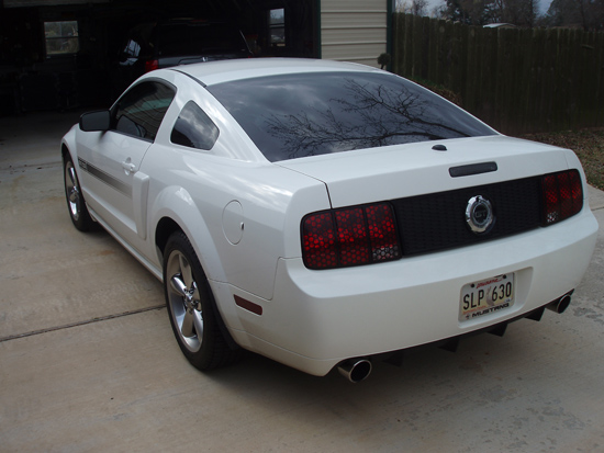 2008 Performance White Mustang GT CS Anthony Kveder'08 pwhitestang