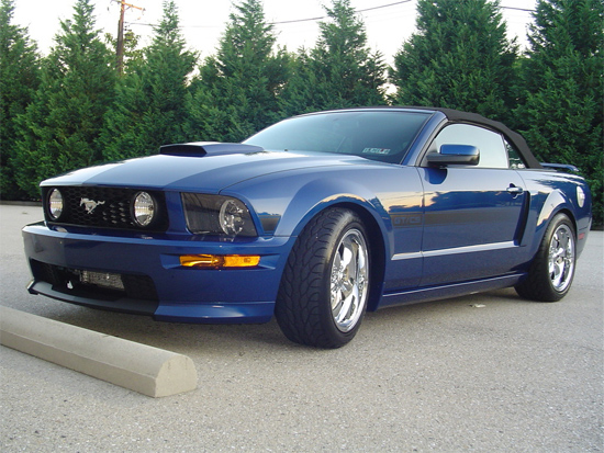 2008 Sonic Blue Mustang California Special GT Ed Naill'08 sonicstang