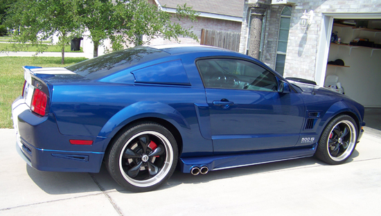 Vista Blue Mustang