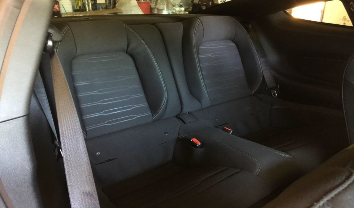 How to Install a Rear Seat Delete Fastback Black on a 20152017