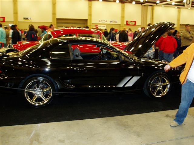 Black Ford Mustang