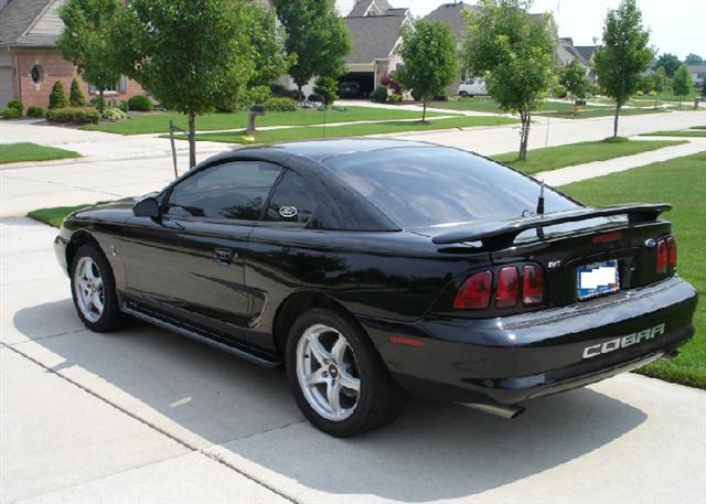 1998 Cobra Mustang Black Cobra Mustang