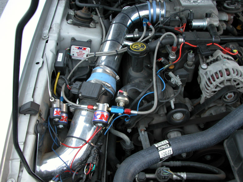 Silver 2000 Mustang GT Convertible