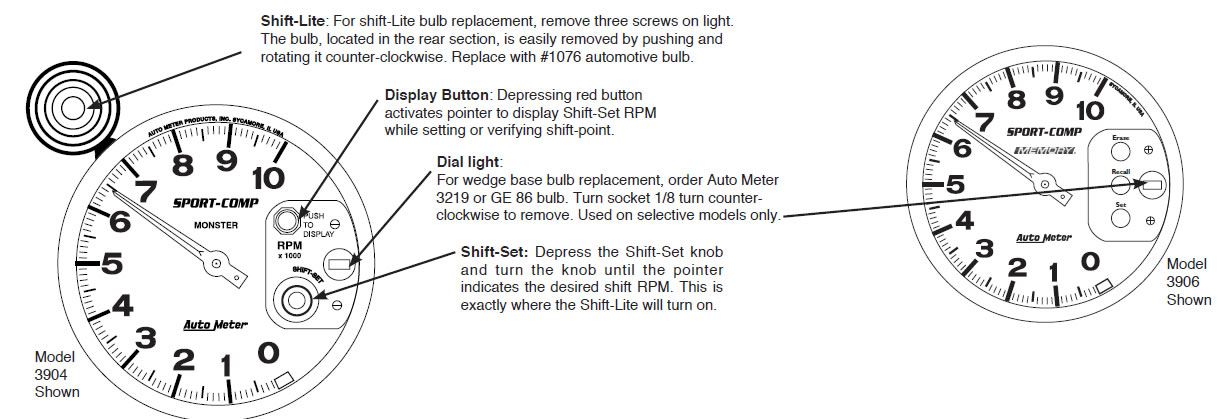 How To Install An Auto Meter Sport Comp 5in Tachometer W