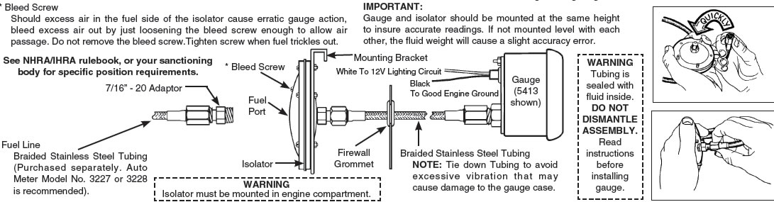 29 Autometer Fuel Gauge Wiring Diagram - Free Wiring Diagram Source