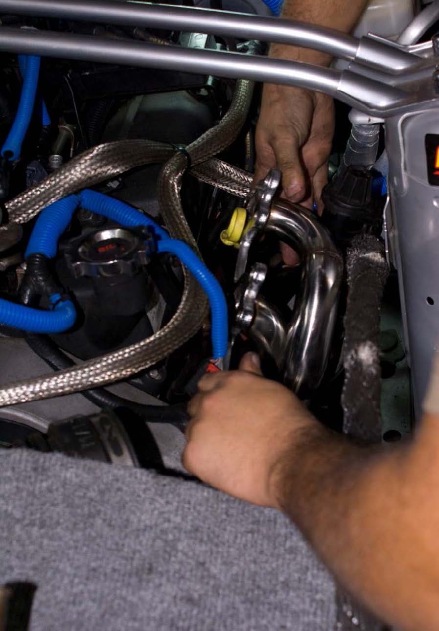 Pypes Polished Shorty Headers (05-10 V6) - 14