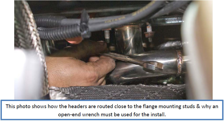 Pypes Polished Shorty Headers (05-10 V6) - 15