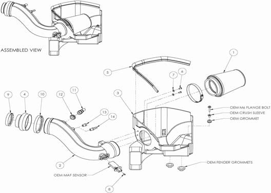 Airaid-Cold-Air-Intake-(11-12-V6)