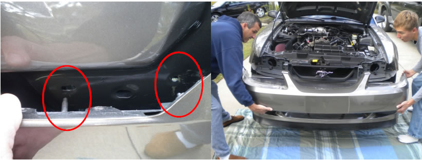 Front bumper cover - 08
