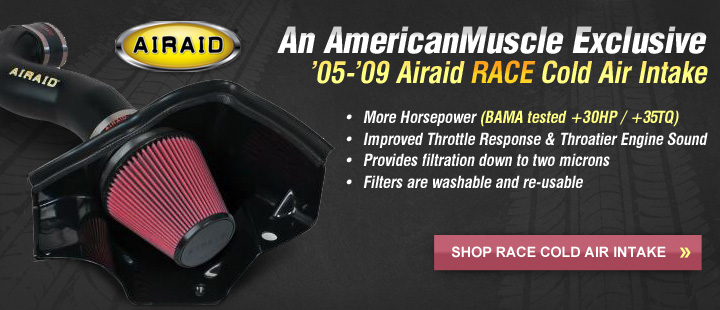 Airaid Cold Air Intake Exclusive at AmericanMuscle